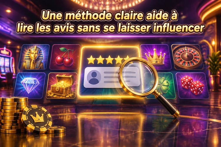 Une méthode claire aide à lire les avis sans se laisser influencer