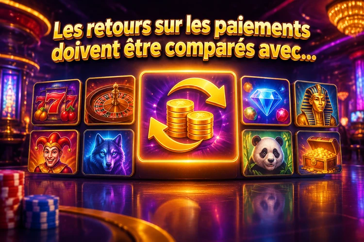 Les retours sur les paiements doivent être comparés avec prudence