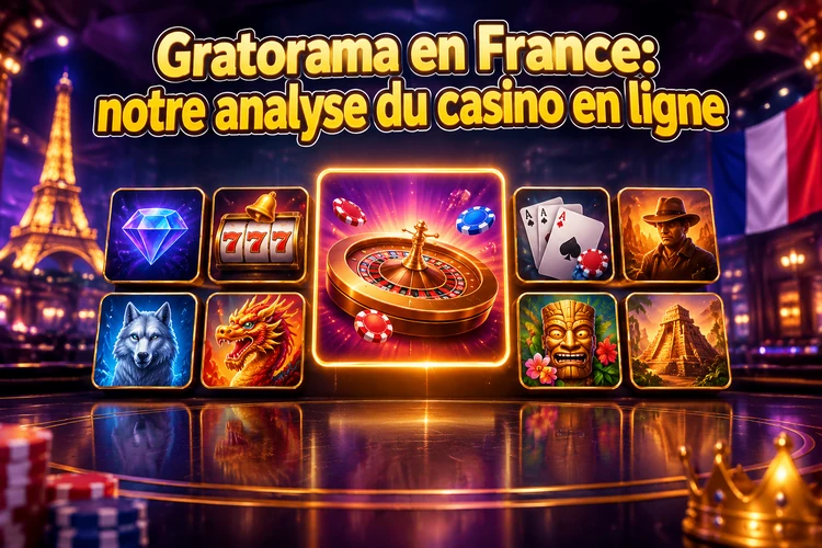 Gratorama en France : notre analyse du casino en ligne