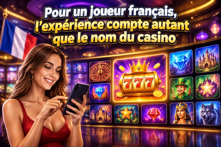 Pour un joueur français, l'expérience compte autant que le nom du casino