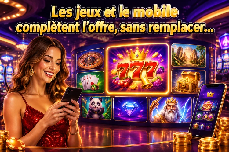 Les jeux et le mobile complètent l'offre, sans remplacer les critères de confiance